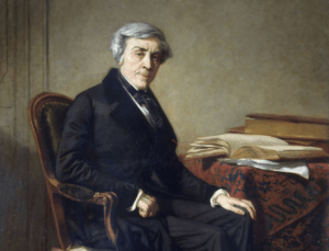 Portrait de Jules Michelet par Thomas Couture